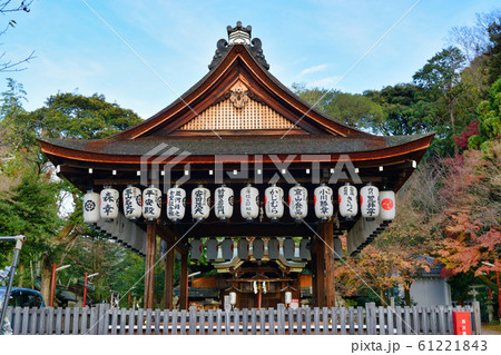 粟田神社 東山 京の七口 京都の写真素材