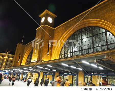 キングス クロス駅の写真素材