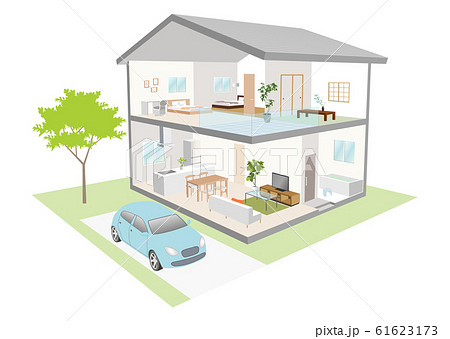 透視図のイラスト素材