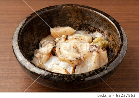 タコ 炙り 食べ物 料理の写真素材