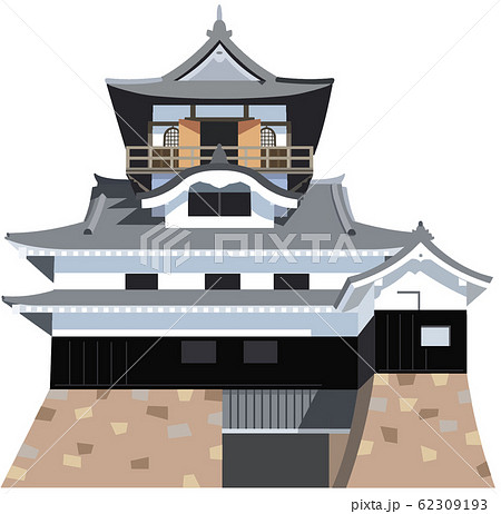 名古屋城のイラスト素材集 ピクスタ