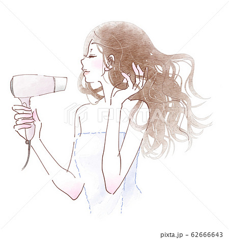 ドライヤーのイラスト素材集 ピクスタ