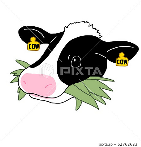 Cow イラストのイラスト素材