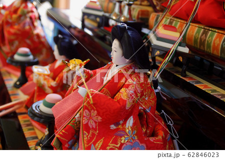 十二単衣 平安時代の写真素材