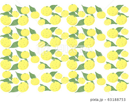 花ゆずのイラスト素材