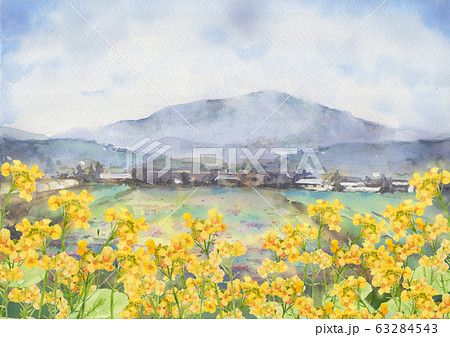 風景画のイラスト素材 風景画のイラスト素材