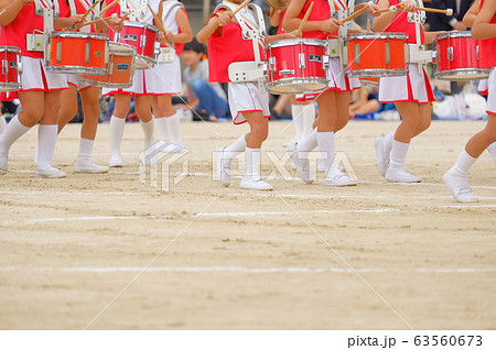 鼓笛隊 運動会の写真素材 - PIXTA