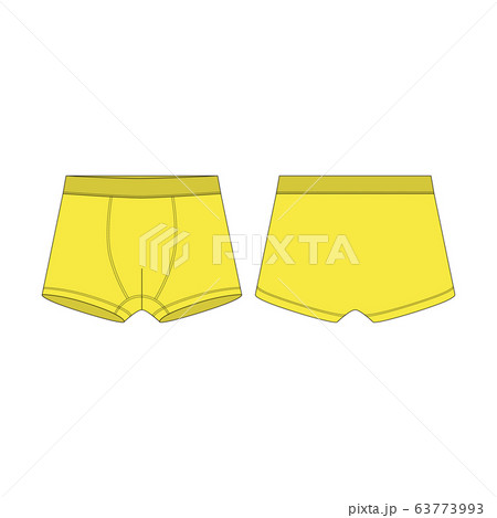 ベクター ボクサーパンツ 下着 パンツのイラスト素材