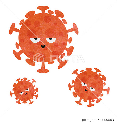 菌 かわいいのイラスト素材