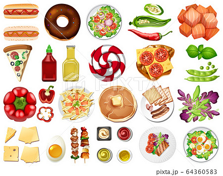 ごちそうのイラスト素材