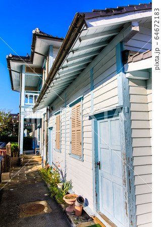 東山手洋風住宅群の写真素材