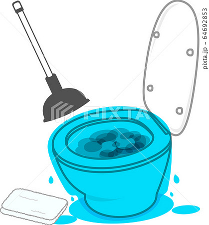 断水のイラスト素材