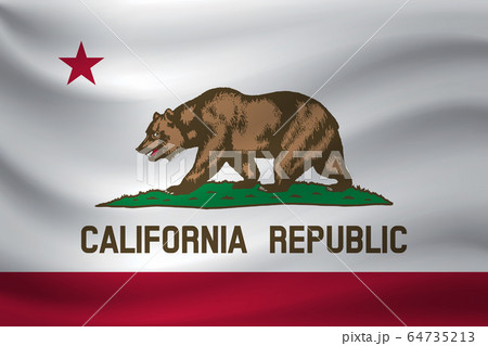 カリフォルニアのイラスト素材