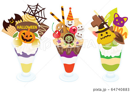 抹茶パフェの写真素材