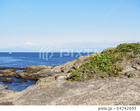 リアル式海岸の写真素材