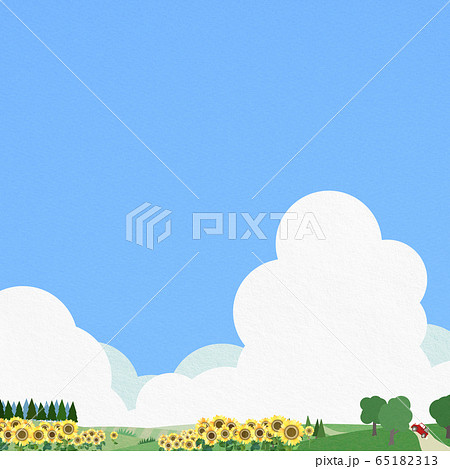 故郷のイラスト素材