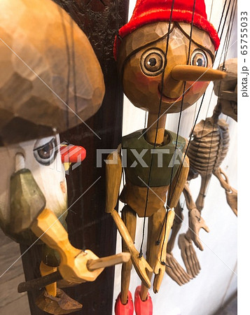 ピノキオ かわいいの写真素材