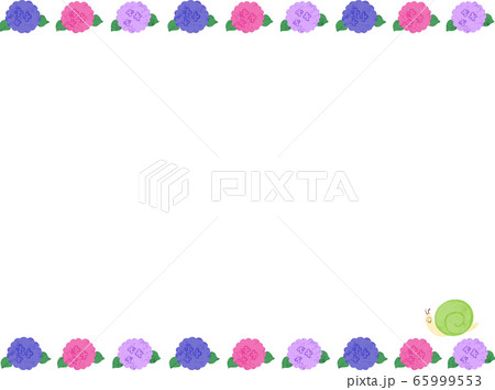 フレーム６月のイラスト素材