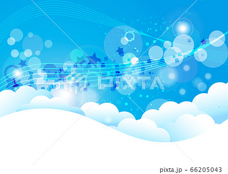 晴れ 美しい ベクター きれいのイラスト素材