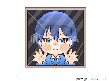 閉じ込めるのイラスト素材