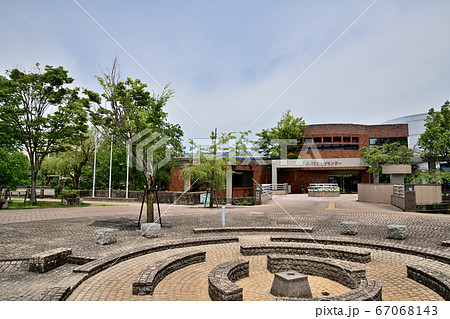 福岡市立図書館の写真素材