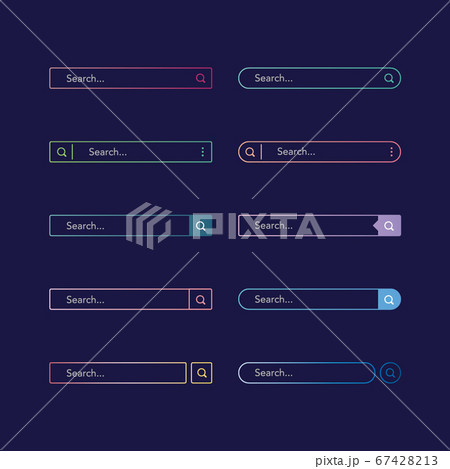 マテリアルデザインのイラスト素材