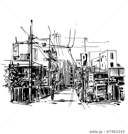 京都タワーのイラスト素材集 ピクスタ