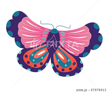 蚕のイラスト素材