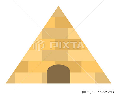 ピラミッドのイラスト素材集 ピクスタ