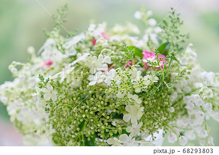 すずらん スズラン 鈴蘭 花束の写真素材