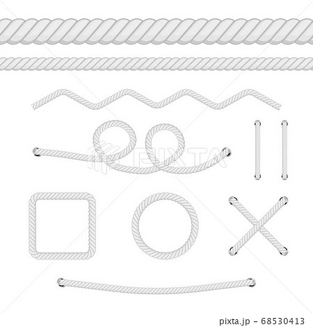 紐のイラスト素材