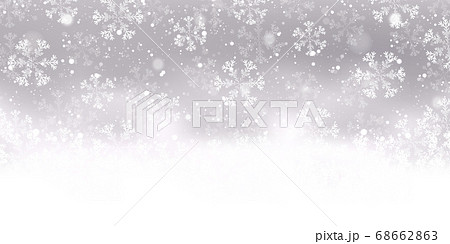 クリスマス　雪　風景　背景