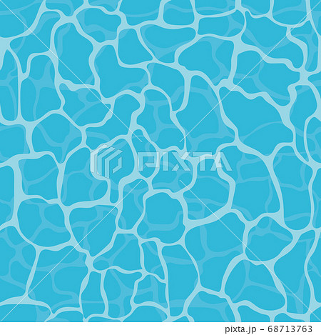 波 海 模様 水のイラスト素材