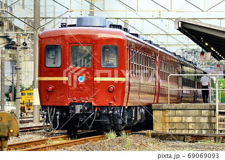 プッシュプル運転の写真素材