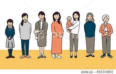 元気な老人のイラスト素材