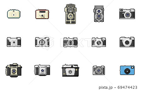 フィルムカメラの写真素材