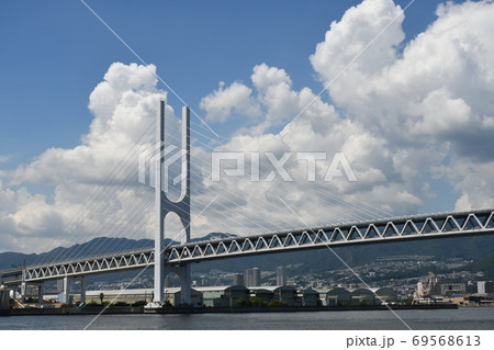 東神戸大橋の写真素材