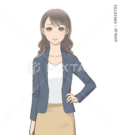 苦笑いのイラスト素材 苦笑いのイラスト素材