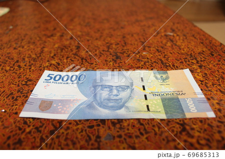 50000ルピア 紙幣 お金 インドネシアの写真素材 - PIXTA