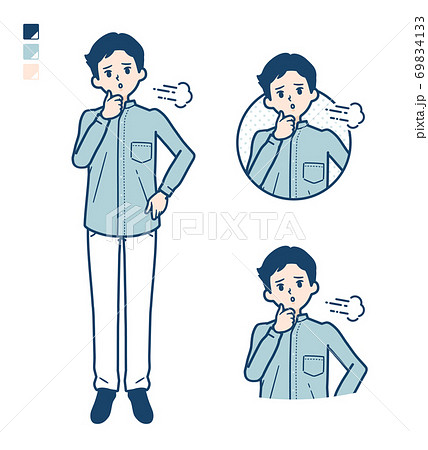 がっかり イラスト かわいいの写真素材