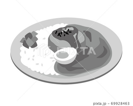 煮込みハンバーグのイラスト素材 Pixta