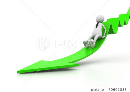 経年劣化 転落 3dのイラスト素材