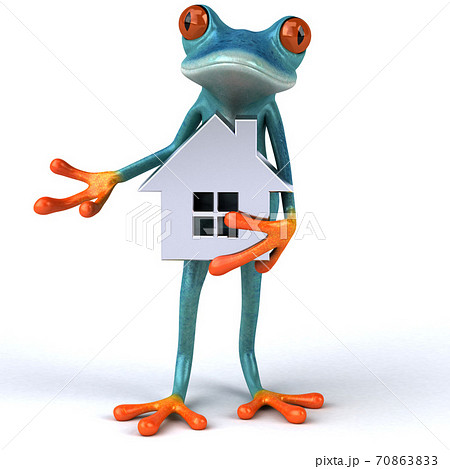 カエル足のイラスト素材