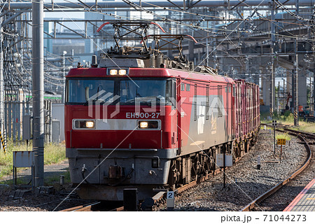 金太郎 貨物列車の写真素材