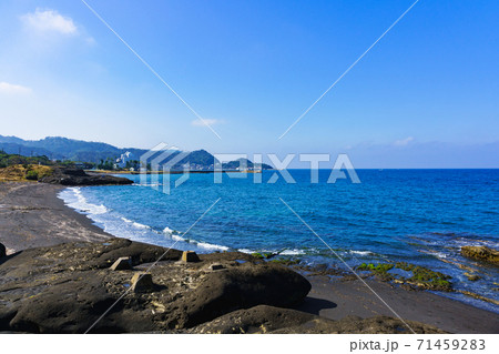 洲崎海岸の写真素材