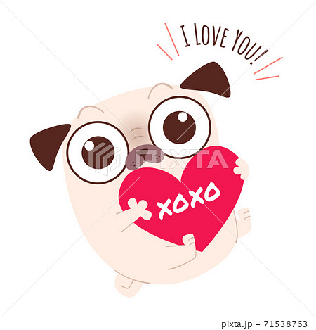 パグのイラスト素材集 ピクスタ