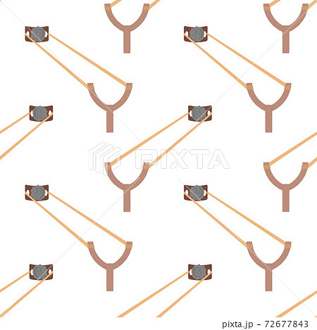 大砲 パチンコ おもちゃ ぱちんこのイラスト素材