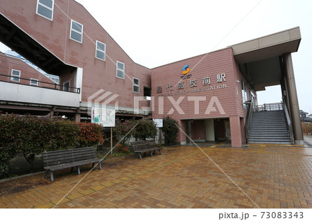 屋代高校前の写真素材