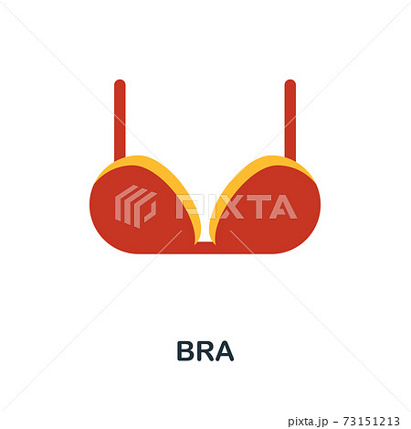 Sport woman bra icon. outline sport woman bra vector icon for