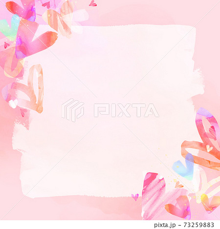 手繪心形背景 情人節生日等 有多種變體 插圖素材 圖庫